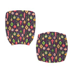 Christmas Baubles Pattern Print Office Chair Cover