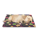 Christmas Baubles Pattern Print Pet Cooling Mat Cover
