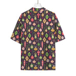 Christmas Baubles Pattern Print Rayon Hawaiian Shirt