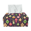 Christmas Baubles Pattern Print Rectangle Tissue Box Cover
