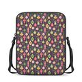 Christmas Baubles Pattern Print Rectangular Crossbody Bag
