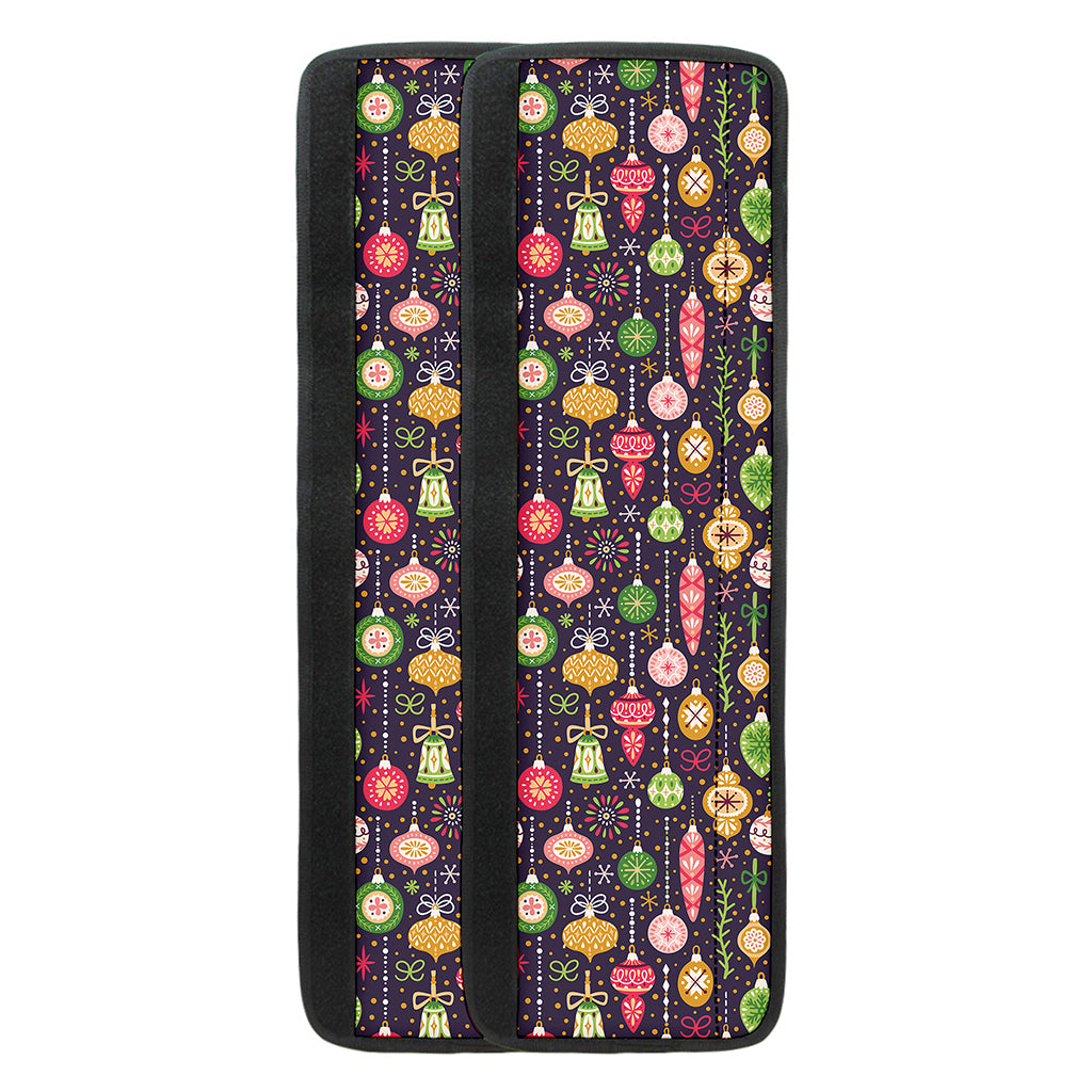 Christmas Baubles Pattern Print Refrigerator Handle Covers