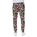 Christmas Baubles Pattern Print Scuba Joggers