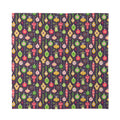 Christmas Baubles Pattern Print Silk Bandana