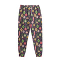 Christmas Baubles Pattern Print Sweatpants