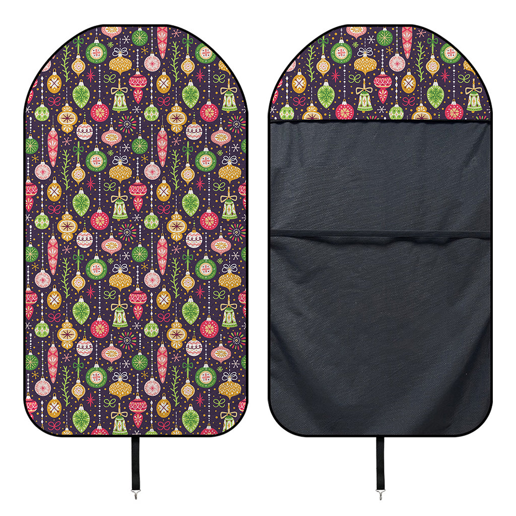Christmas Baubles Pattern Print Waterproof Car Seat Cover