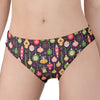 Christmas Baubles Pattern Print Women's Panties