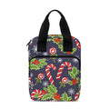 Christmas Berry And Candy Pattern Print Bible Tote Bag