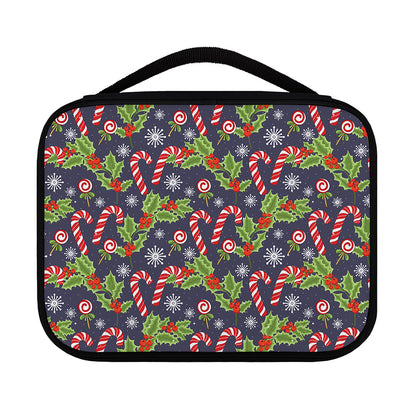 Christmas Berry And Candy Pattern Print Classic Bible Case
