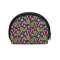 Christmas Berry And Candy Pattern Print Coin Purse