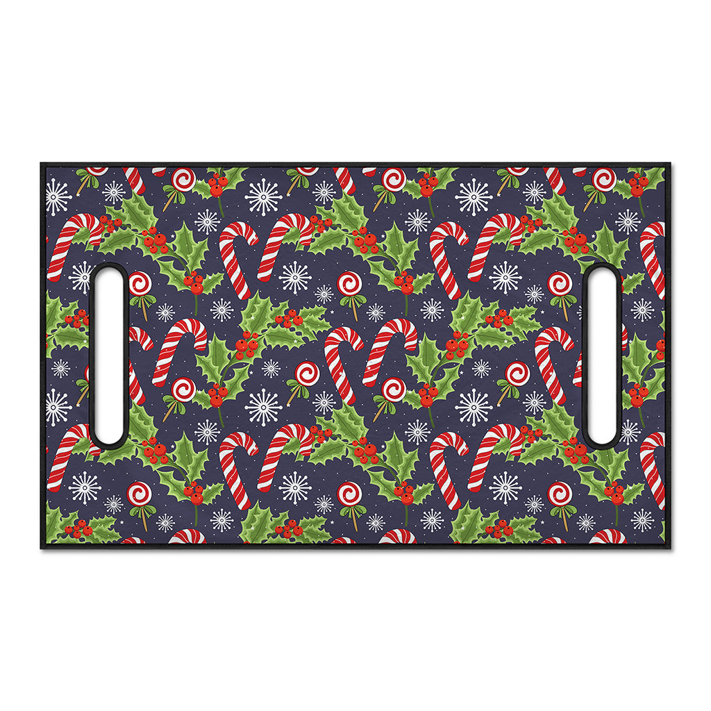 Christmas Berry And Candy Pattern Print Golf Cart Seat Cover