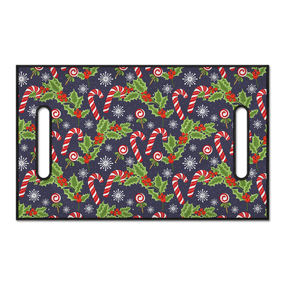 Christmas Berry And Candy Pattern Print Golf Cart Seat Cover
