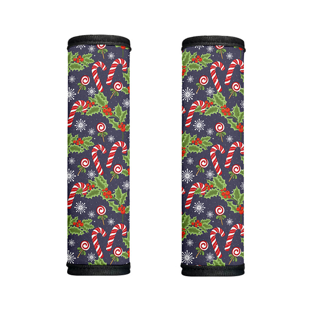 Christmas Berry And Candy Pattern Print Handle Covers