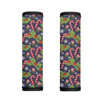 Christmas Berry And Candy Pattern Print Handle Covers