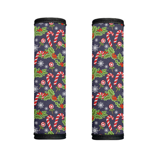 Christmas Berry And Candy Pattern Print Handle Covers