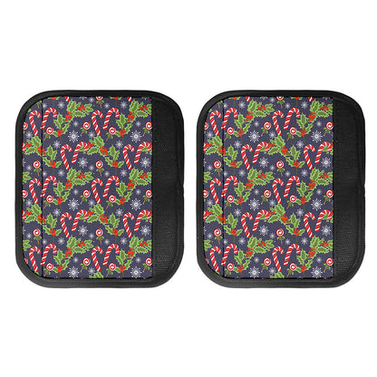 Christmas Berry And Candy Pattern Print Handle Covers