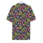 Christmas Berry And Candy Pattern Print Hawaiian Shirt