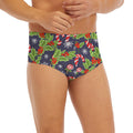 Christmas Berry And Candy Pattern Print Men's Briefs