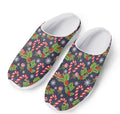 Christmas Berry And Candy Pattern Print Mesh Casual Shoes