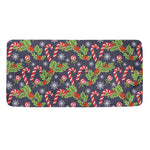 Christmas Berry And Candy Pattern Print Towel