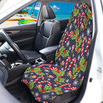 Christmas Berry And Candy Pattern Print Waterproof Car Seat Cover