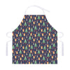 Christmas Boston Terrier And Corgi Print Adjustable Apron