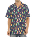 Christmas Boston Terrier And Corgi Print Aloha Shirt