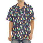 Christmas Boston Terrier And Corgi Print Aloha Shirt