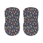 Christmas Boston Terrier And Corgi Print Bar Stool Covers