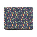 Christmas Boston Terrier And Corgi Print Bifold Wallet