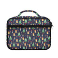 Christmas Boston Terrier And Corgi Print Briefcase Bible Bag