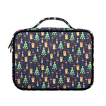 Christmas Boston Terrier And Corgi Print Briefcase Bible Bag