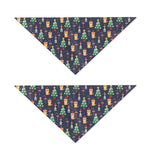 Christmas Boston Terrier And Corgi Print Dog Bandana