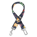 Christmas Boston Terrier And Corgi Print Dog Seat Belt