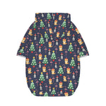 Christmas Boston Terrier And Corgi Print Dog Zip Up Hoodie