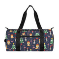 Christmas Boston Terrier And Corgi Print Gym Bag