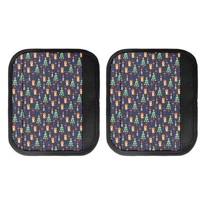Christmas Boston Terrier And Corgi Print Handle Covers