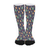 Christmas Boston Terrier And Corgi Print Long Socks