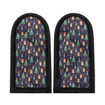 Christmas Boston Terrier And Corgi Print Skillet Handle Cover