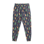 Christmas Boston Terrier And Corgi Print Sweatpants