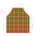 Christmas Buffalo Plaid Print Adjustable Apron