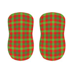 Christmas Buffalo Plaid Print Bar Stool Covers