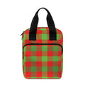 Christmas Buffalo Plaid Print Bible Tote Bag