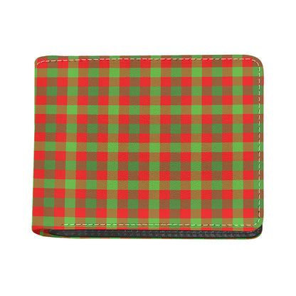 Christmas Buffalo Plaid Print Bifold Wallet