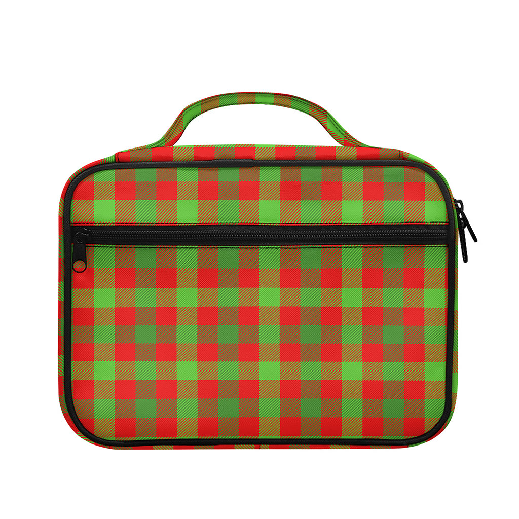Christmas Buffalo Plaid Print Briefcase Bible Bag