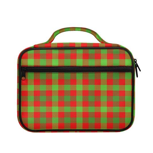 Christmas Buffalo Plaid Print Briefcase Bible Bag