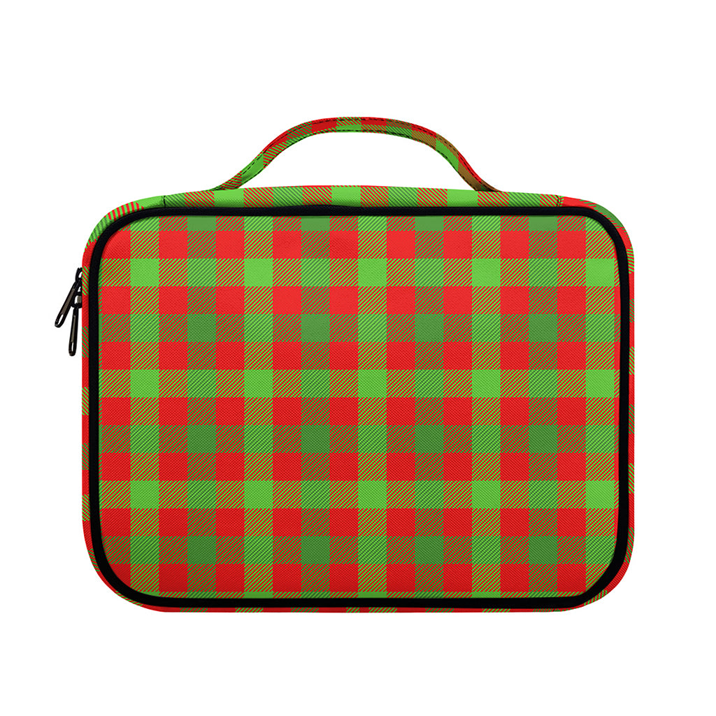 Christmas Buffalo Plaid Print Briefcase Bible Bag