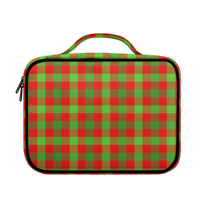Christmas Buffalo Plaid Print Briefcase Bible Bag