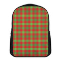 Christmas Buffalo Plaid Print Casual Backpack