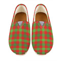 Christmas Buffalo Plaid Print Casual Shoes